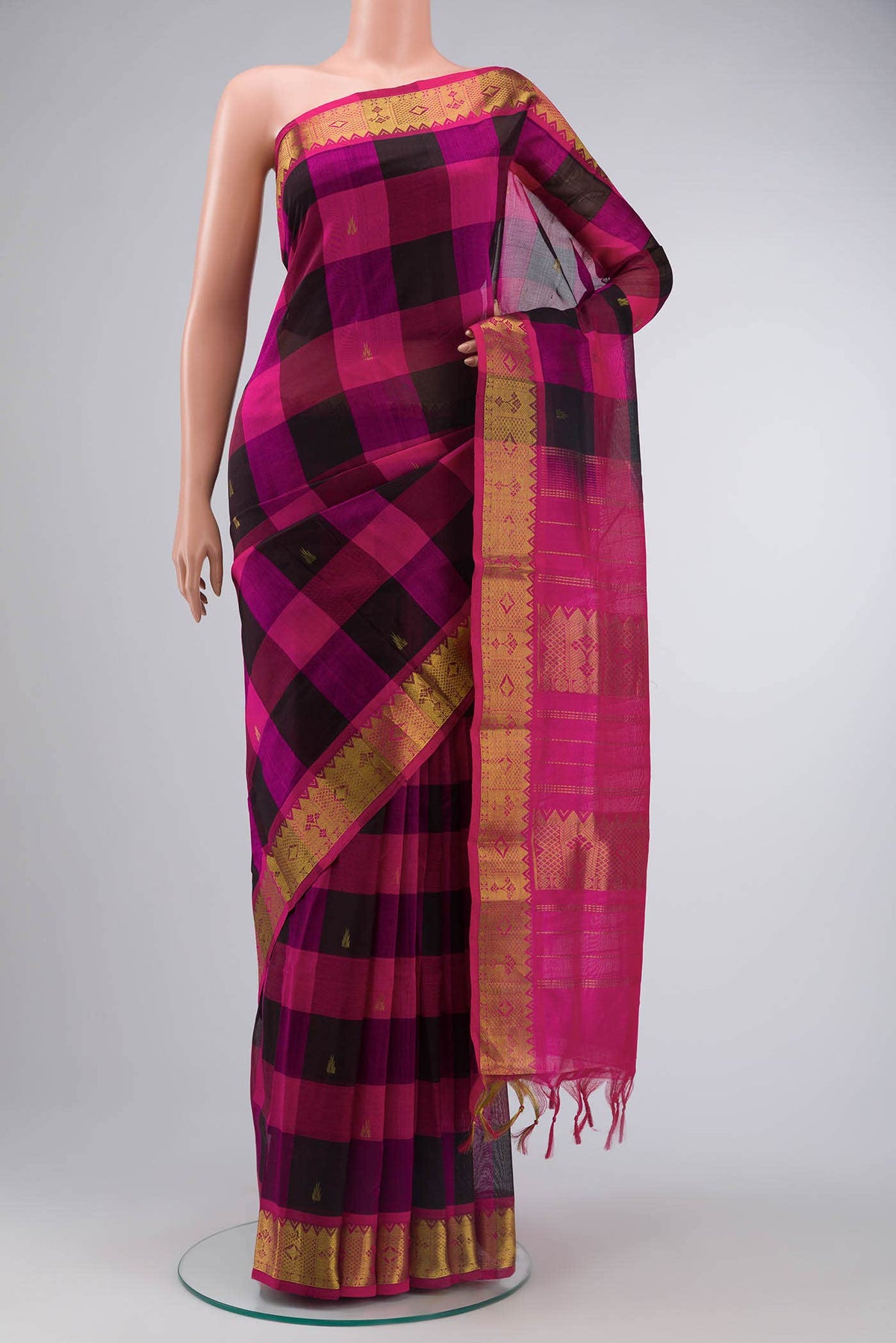 Multi Silk Cotton Saree