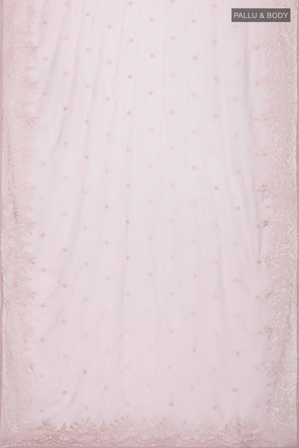 Mauve Chiffon Saree