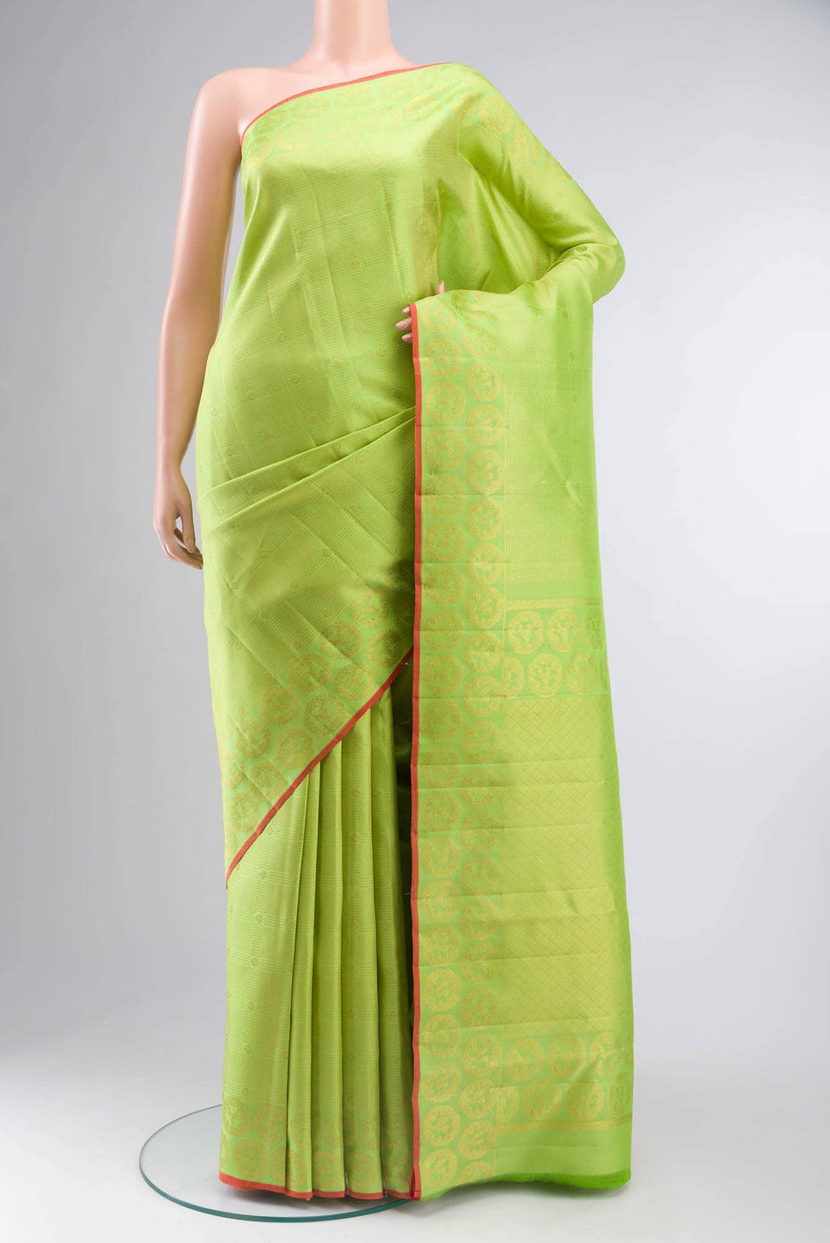 Green Kanchipuram Silk Saree