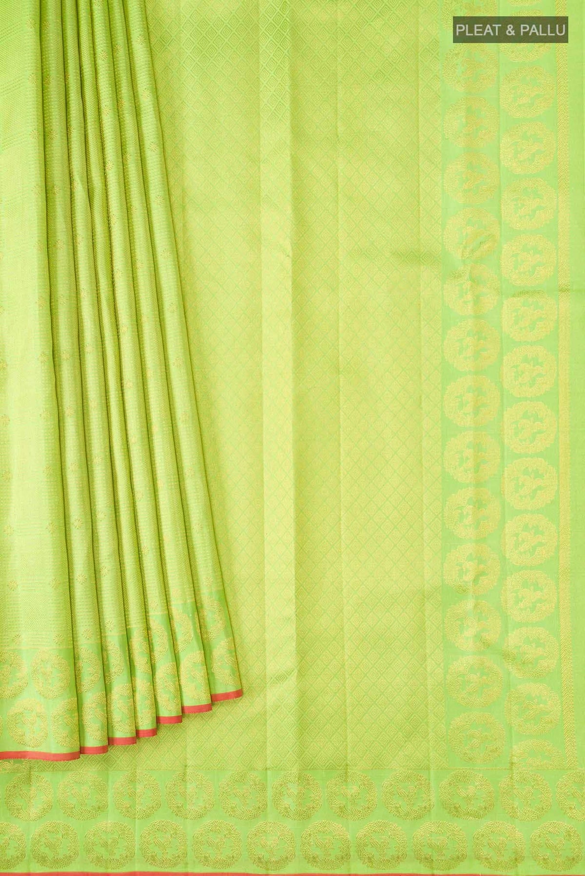 Green Kanchipuram Silk Saree