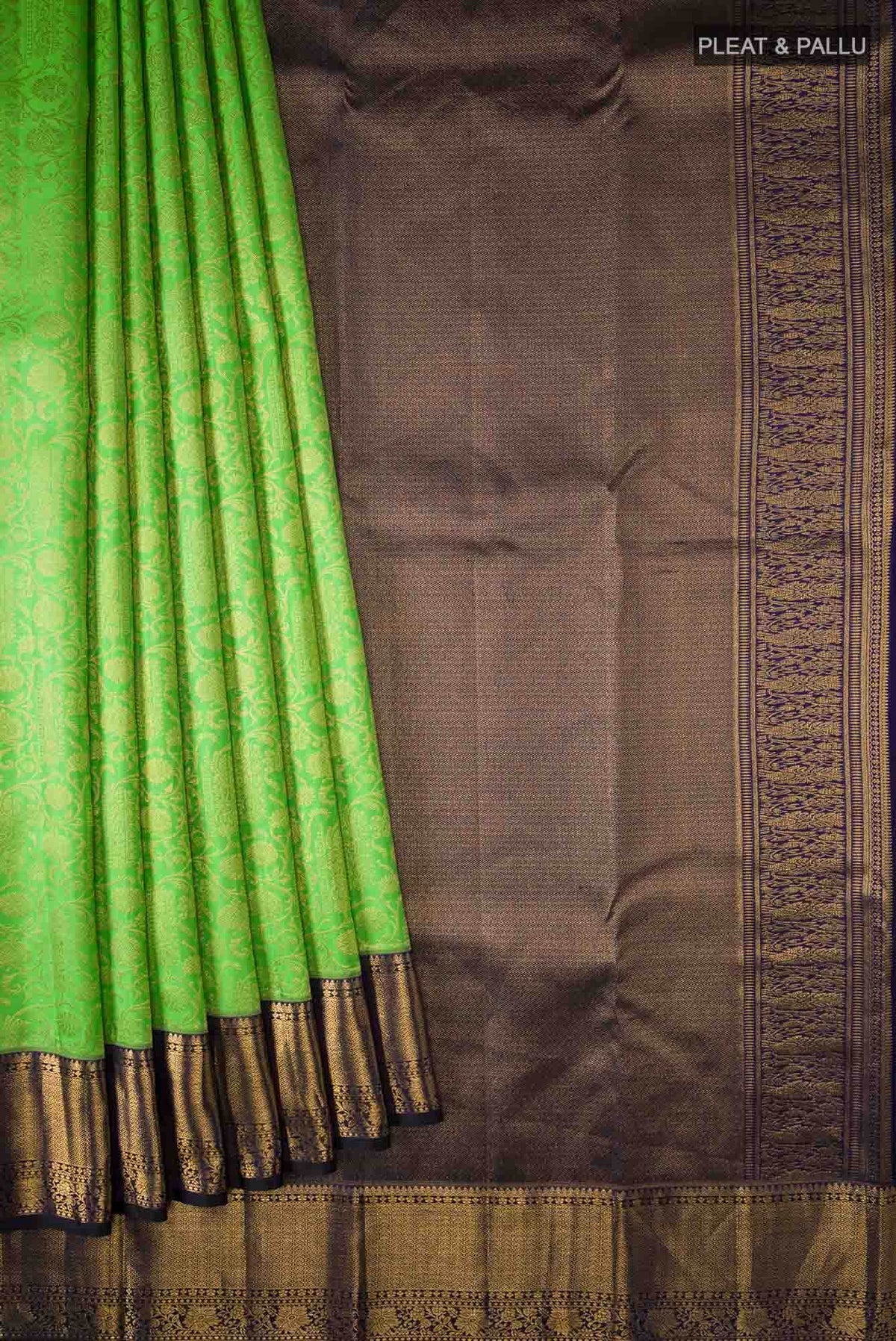 Green Kanchipuram Silk Saree