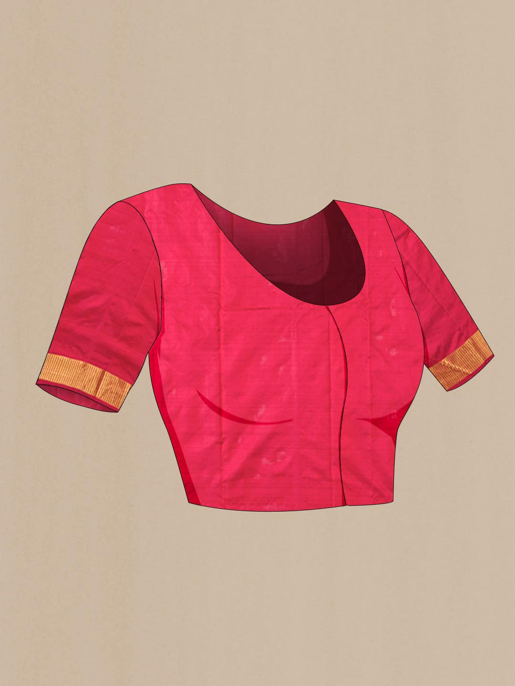 Red Kanjivaram Silk Saree