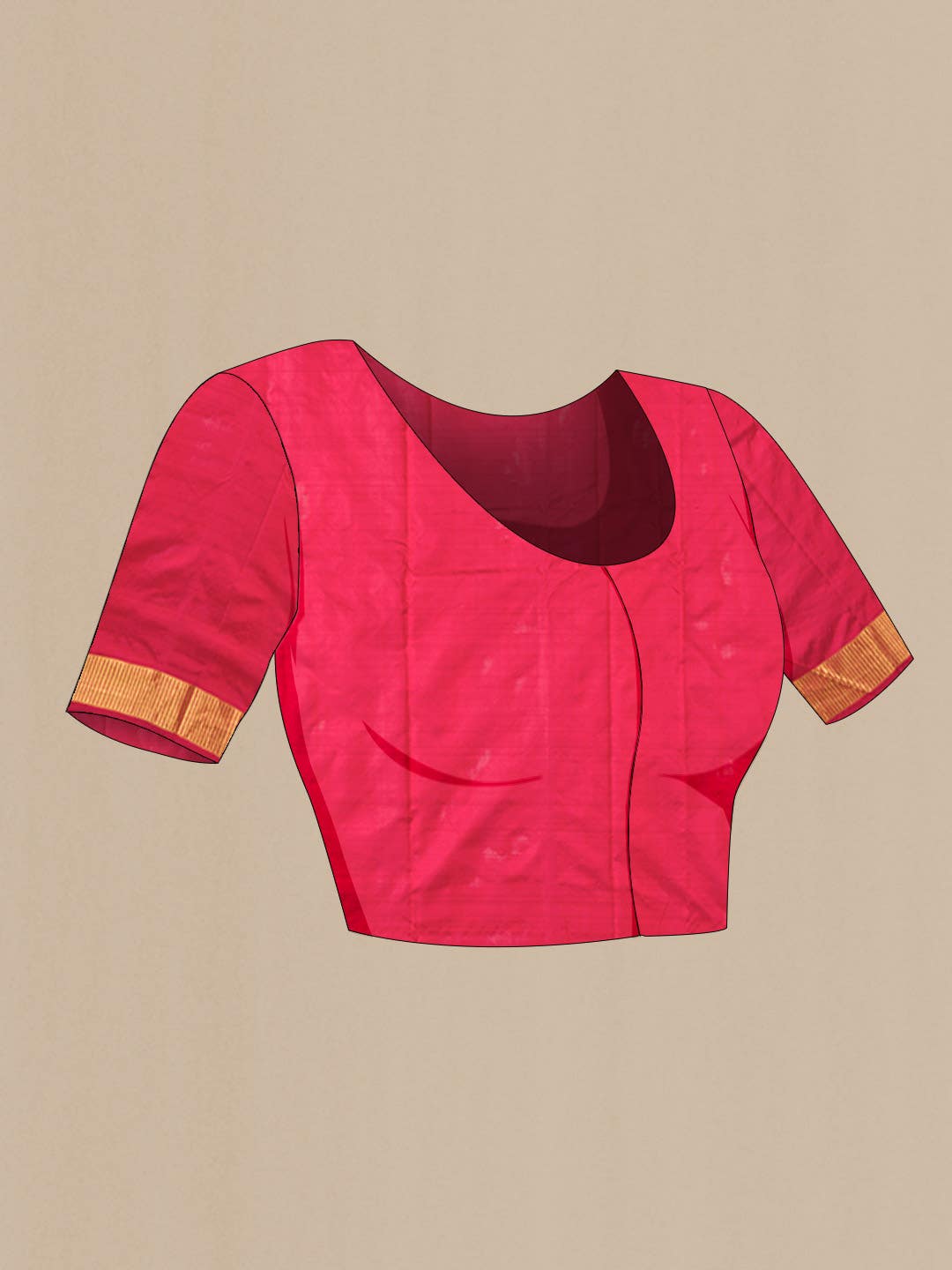 Red Kanjivaram Silk Saree