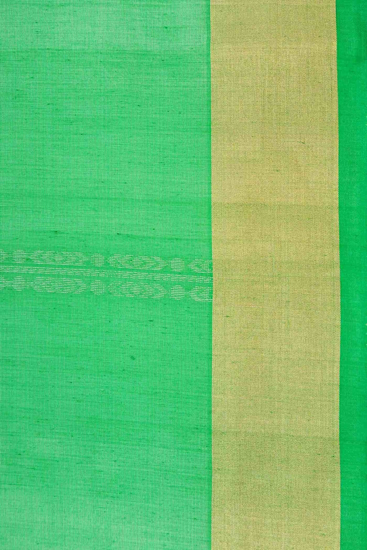 Green Dual Tone Silk Cotton Saree