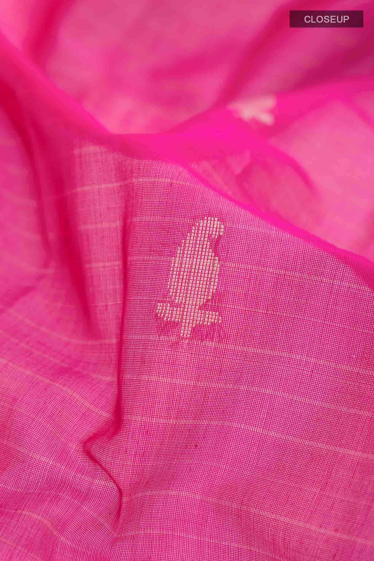 Pink Silk Cotton Saree