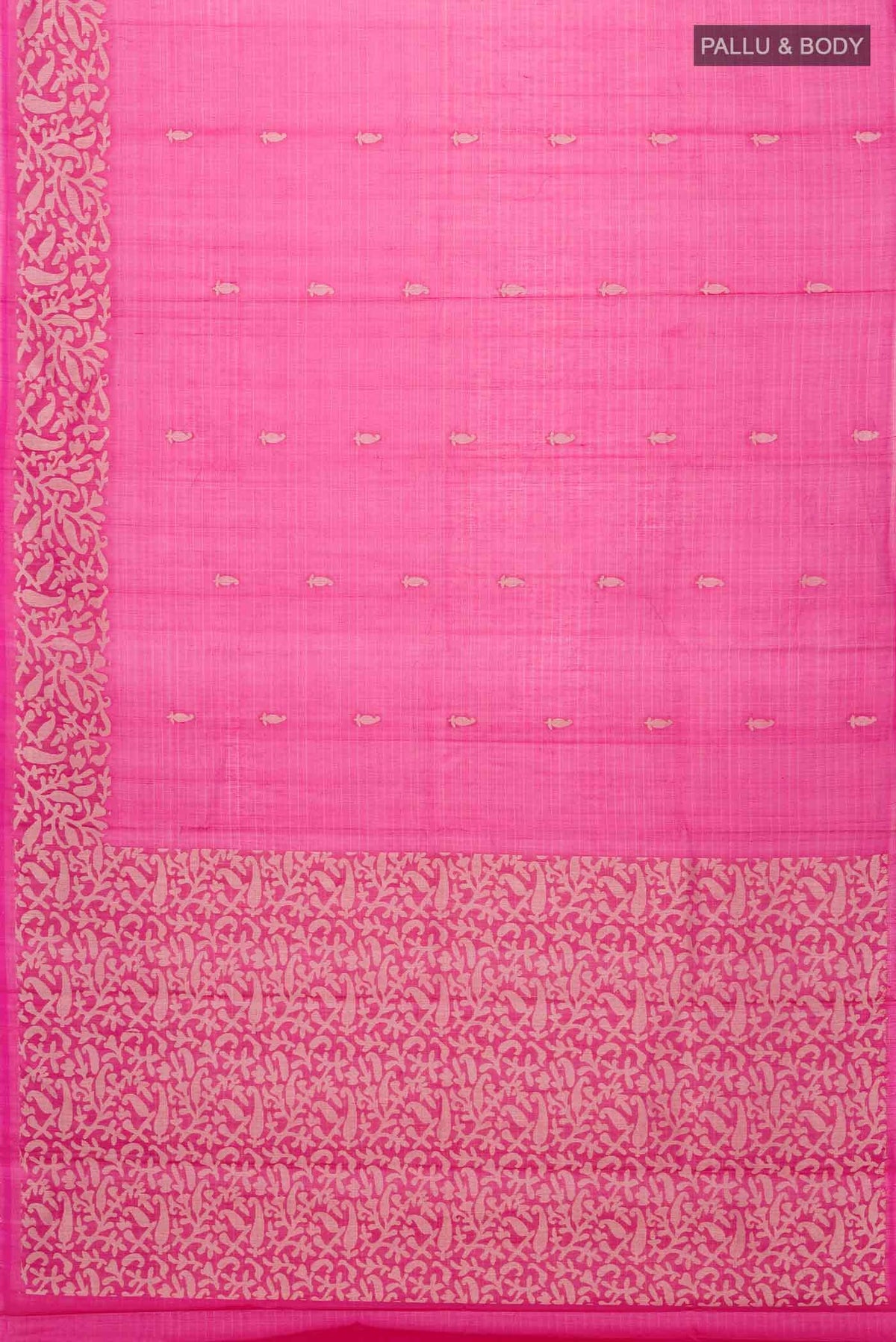 Pink Silk Cotton Saree