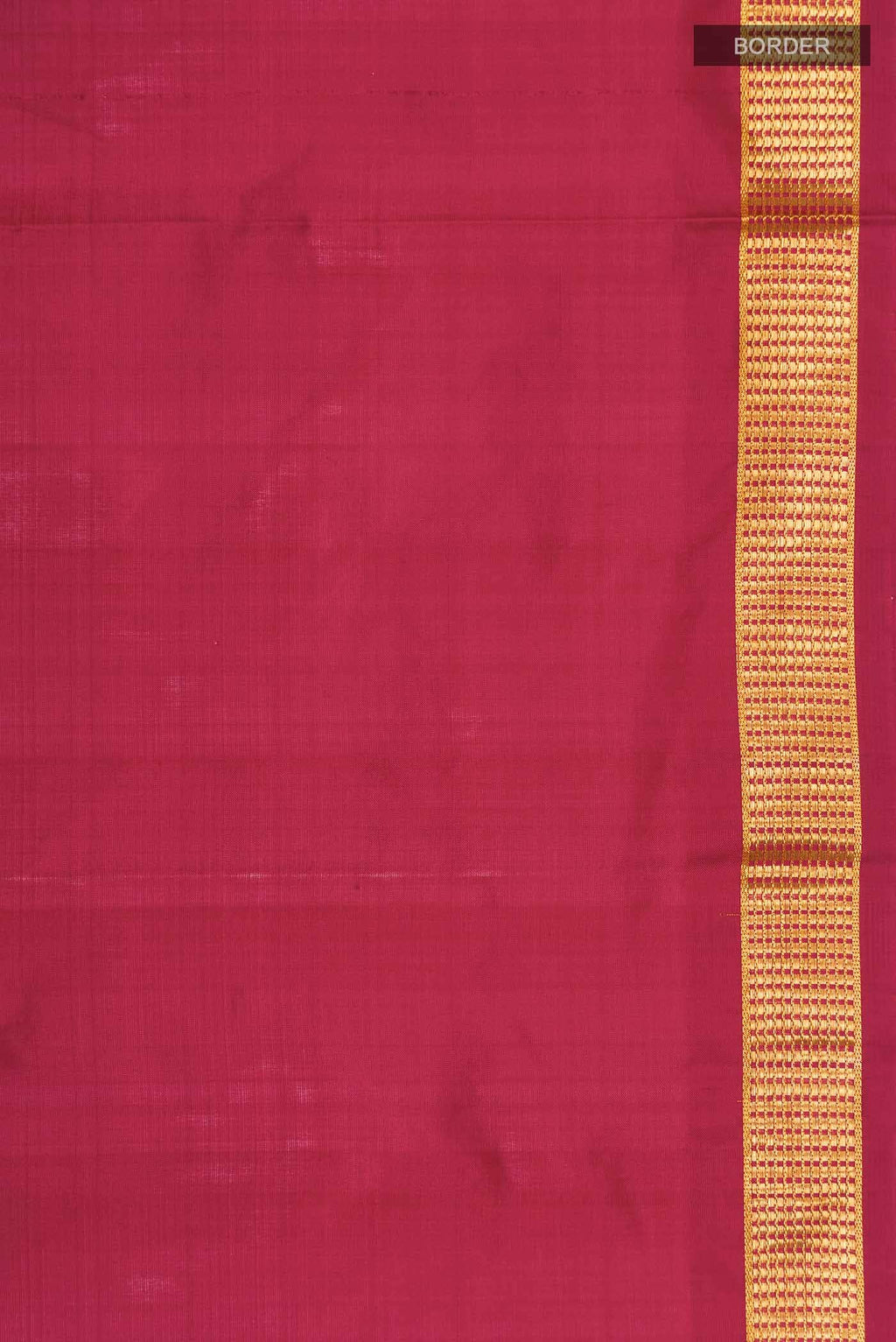 Maroon Kanchipuram Silk Saree