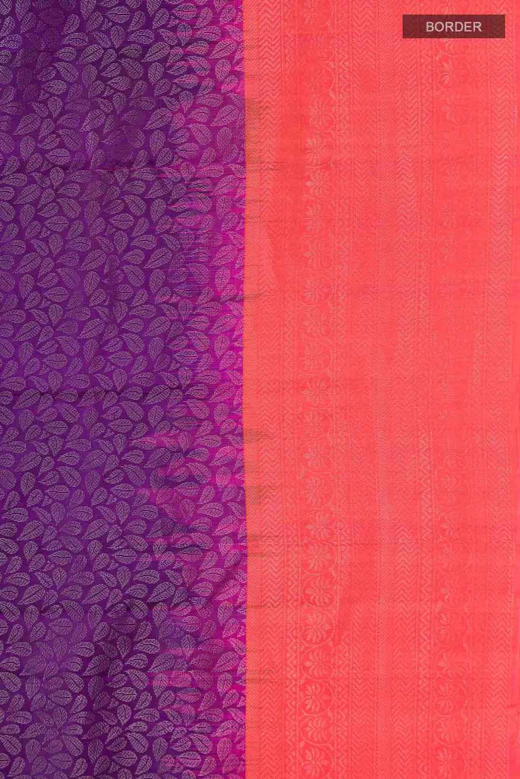 Violet Kanchipuram Silk Saree