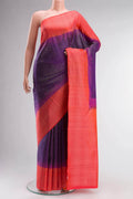 Violet Kanchipuram Silk Saree