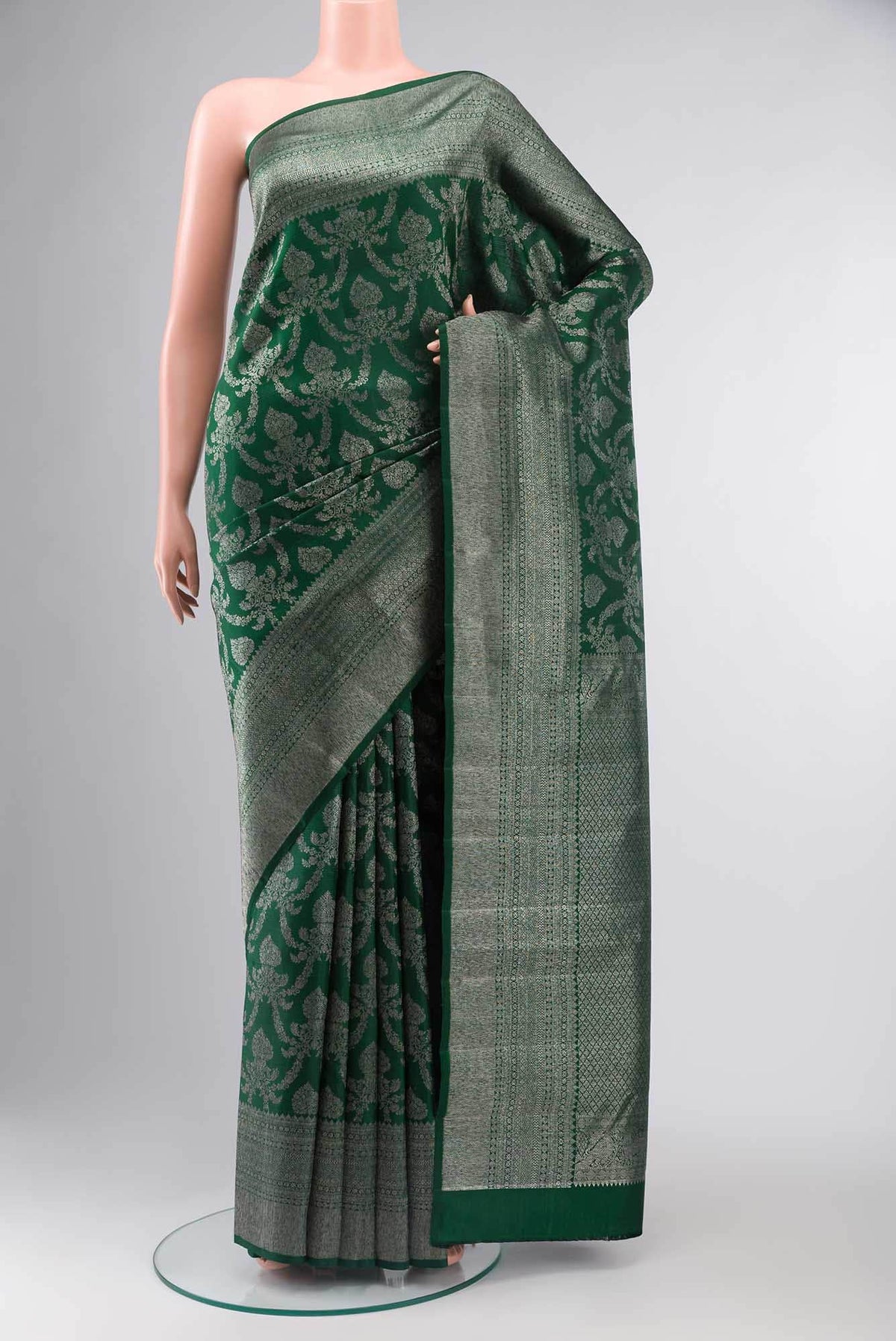 Green Kanchipuram Silk Saree