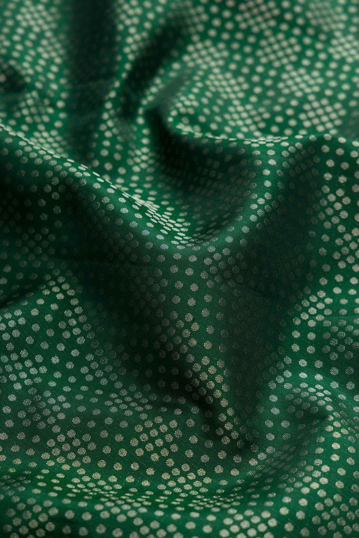 Green Dual Tone Kanjivaram Silk Saree