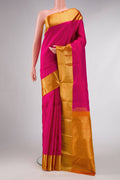Pink Dual Tone Kanchipuram Silk Saree