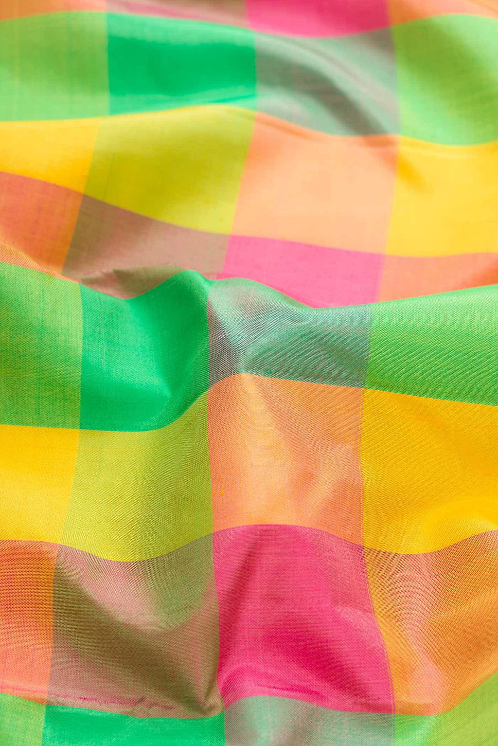Multi Color Kanchipuram Silk Saree