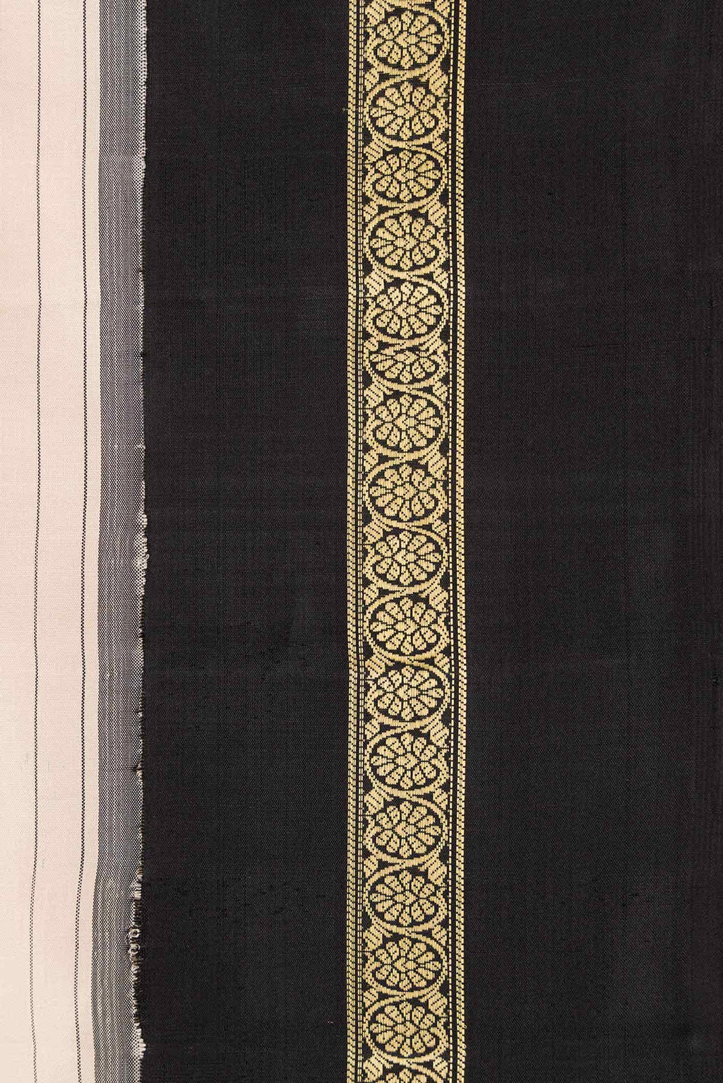 Pure Silk Pure Zari Sandal Dual Tone Kanchipuram Saree