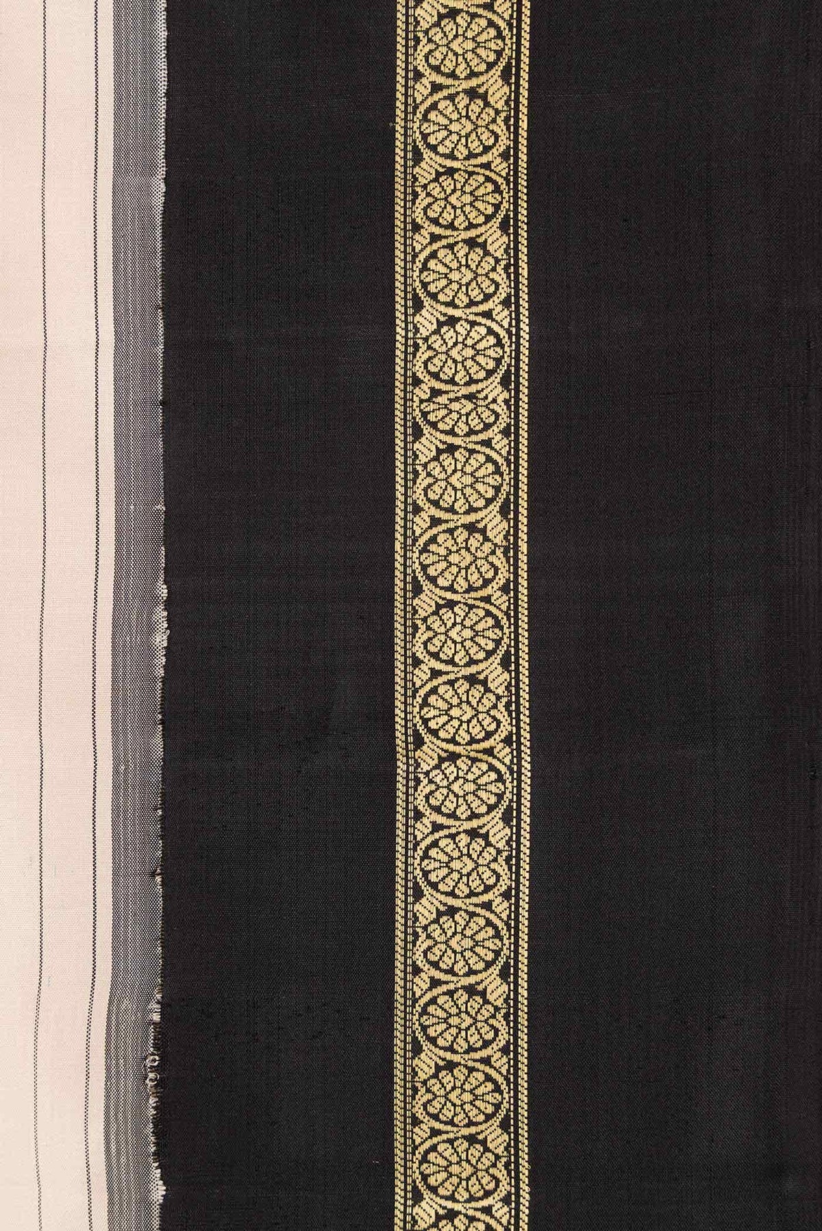 Pure Silk Pure Zari Sandal Dual Tone Kanchipuram Saree