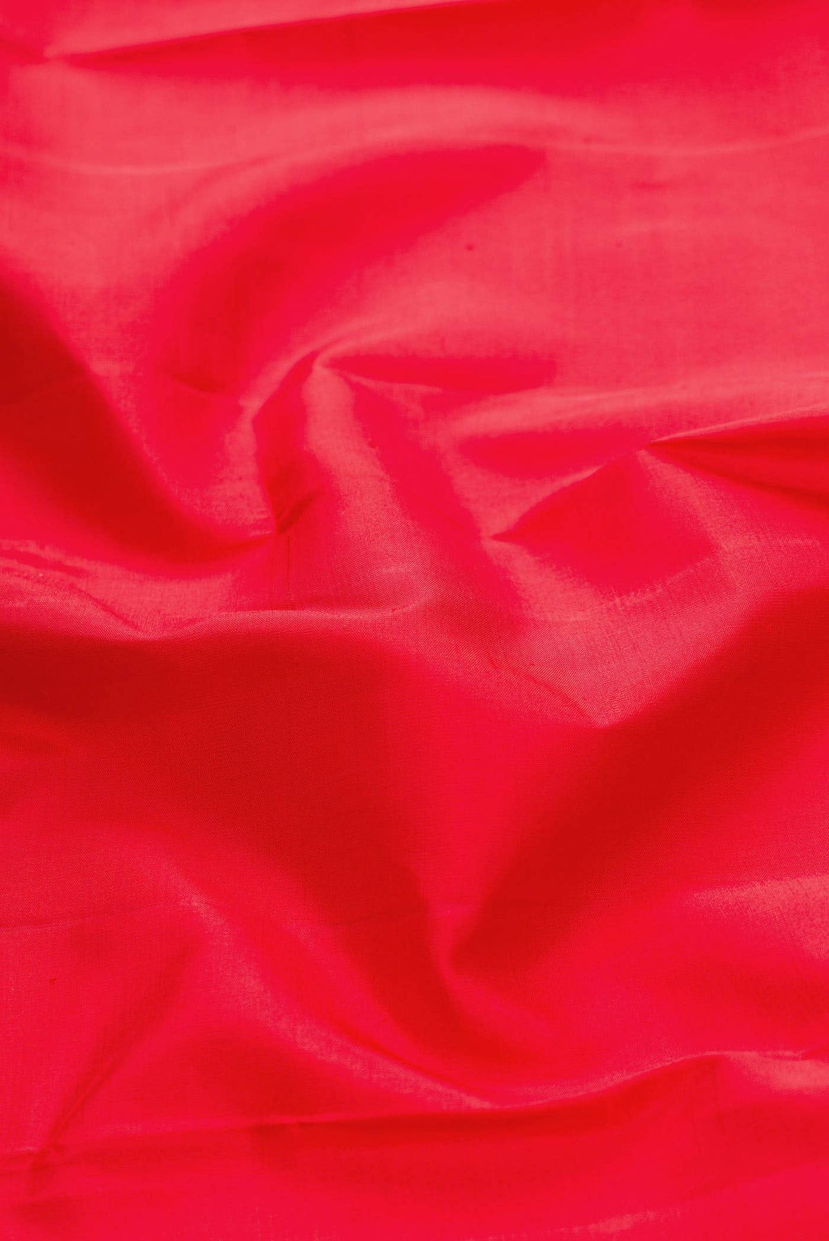 Pure Silk Pure Zari Red Dual Tone Kanjivaram Saree