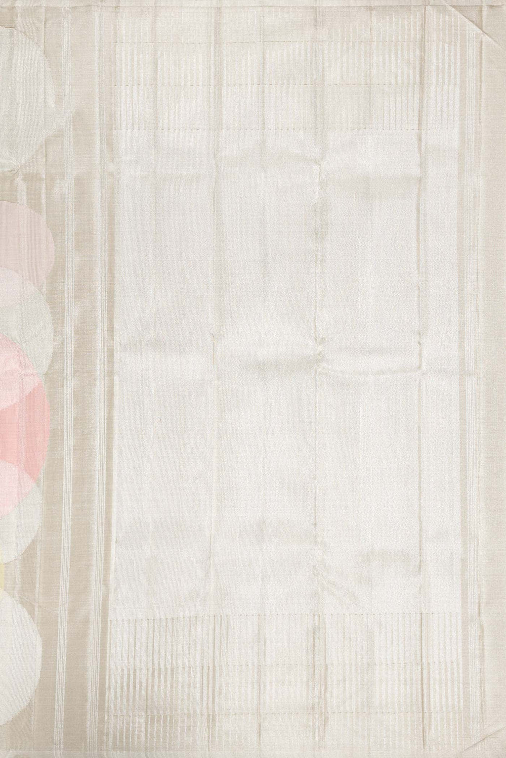 Silver Dual Tone Kanjivaram Tissue Silk Saree
