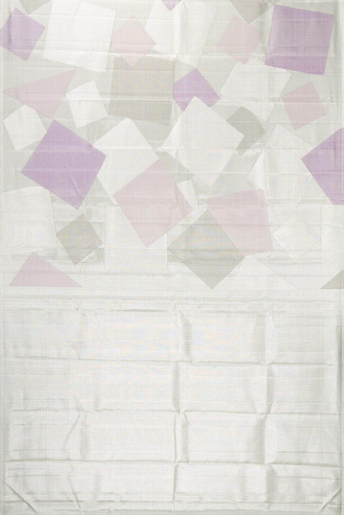 Grey Dual Tone Kanjivaram Tissue Silk Saree