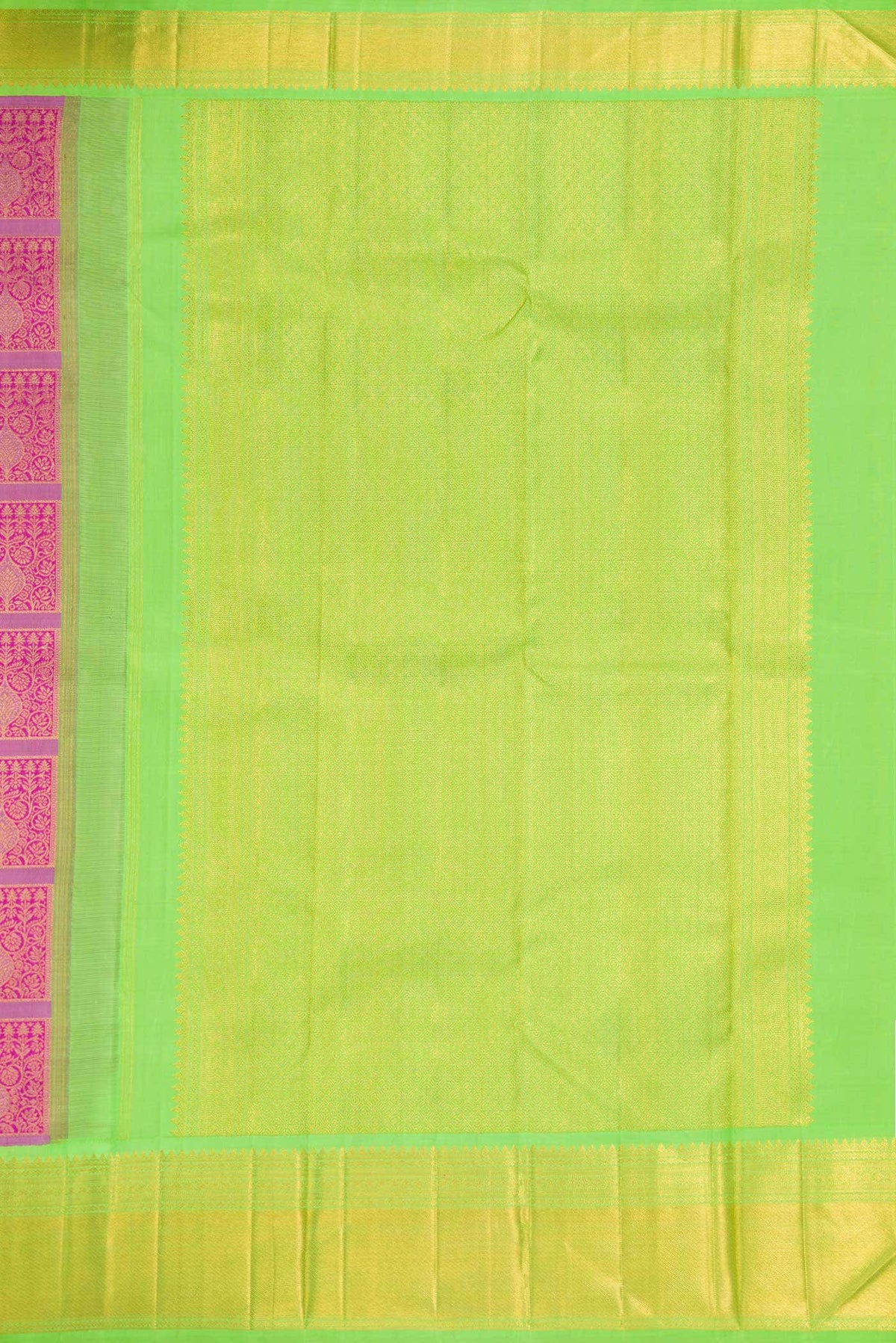 Lavender Dual Tone Kanjivaram Silk Saree