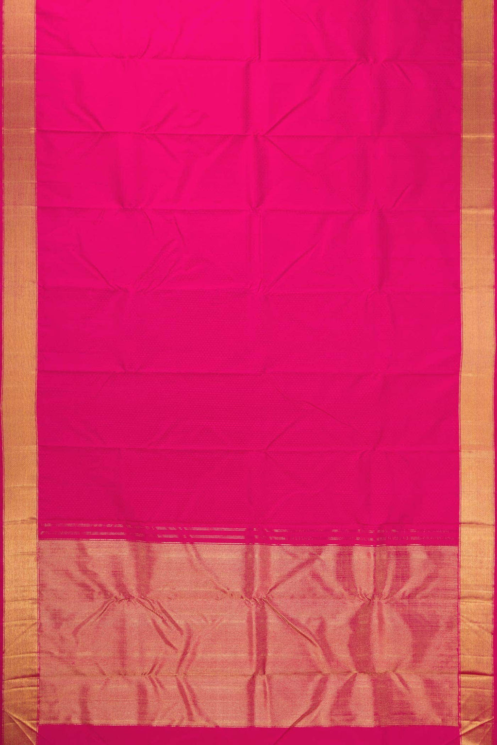 Pure Silk Pure Zari Pink Dual Tone Kanchipuram Saree