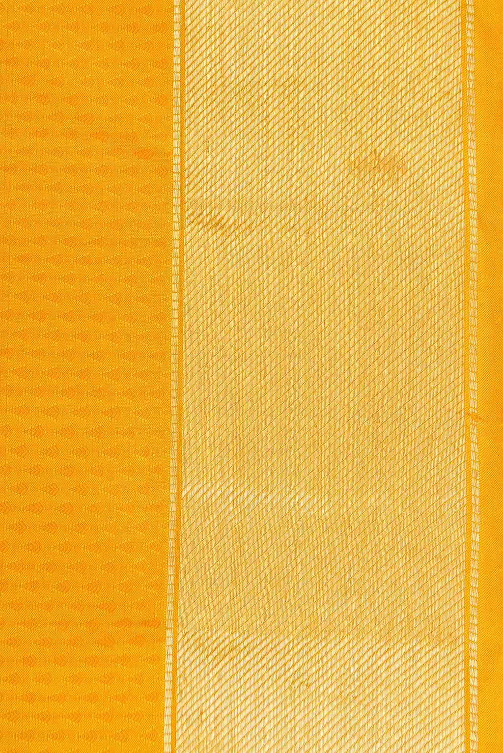 Pure Silk Pure Zari Yellow Dual Tone Kanchipuram Saree