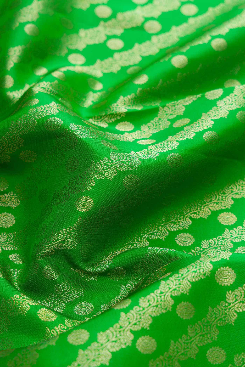 Green Dual Tone Kanjivaram Silk Saree