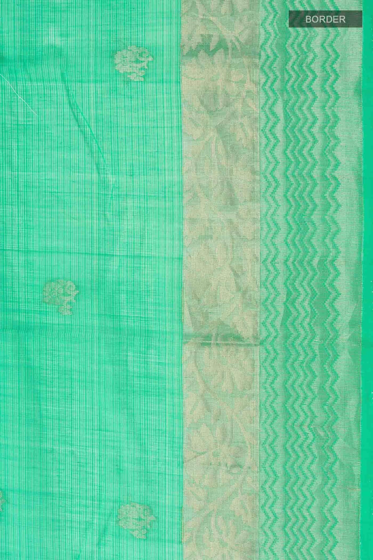 Green Silk Cotton Saree