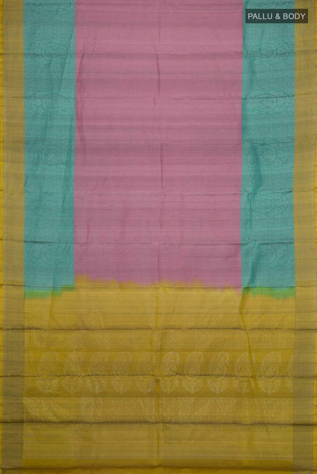 Multi Kanchipuram Silk Saree