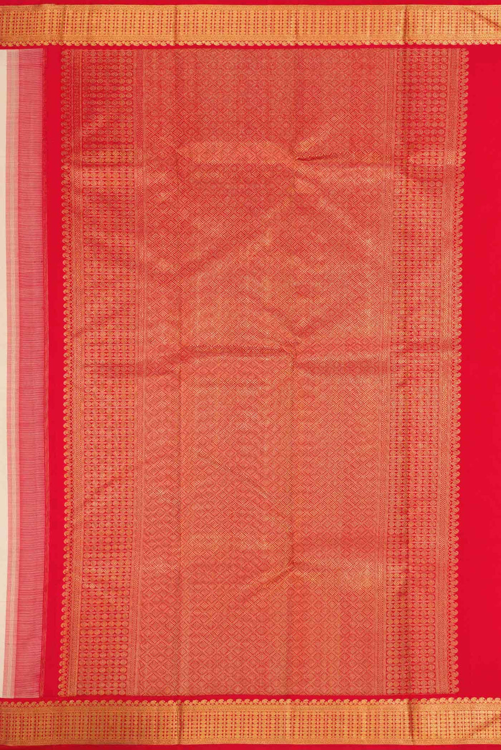 Sandal Dual Tone Kanjivaram Silk Saree