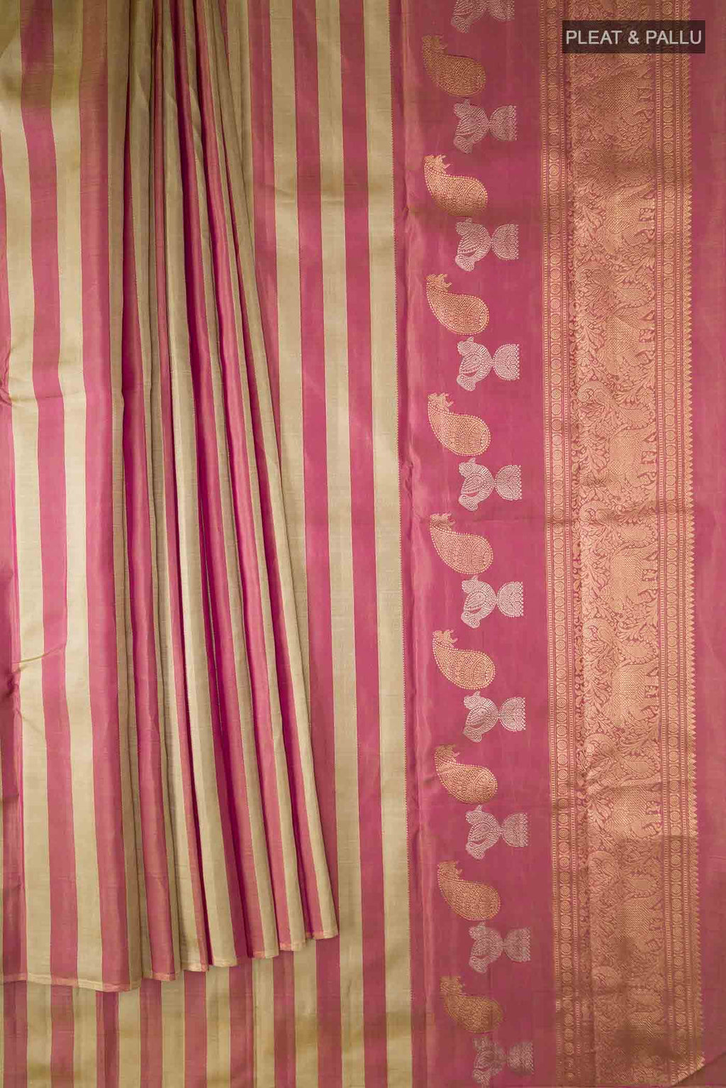 Multi Kanjivaram Silk Saree