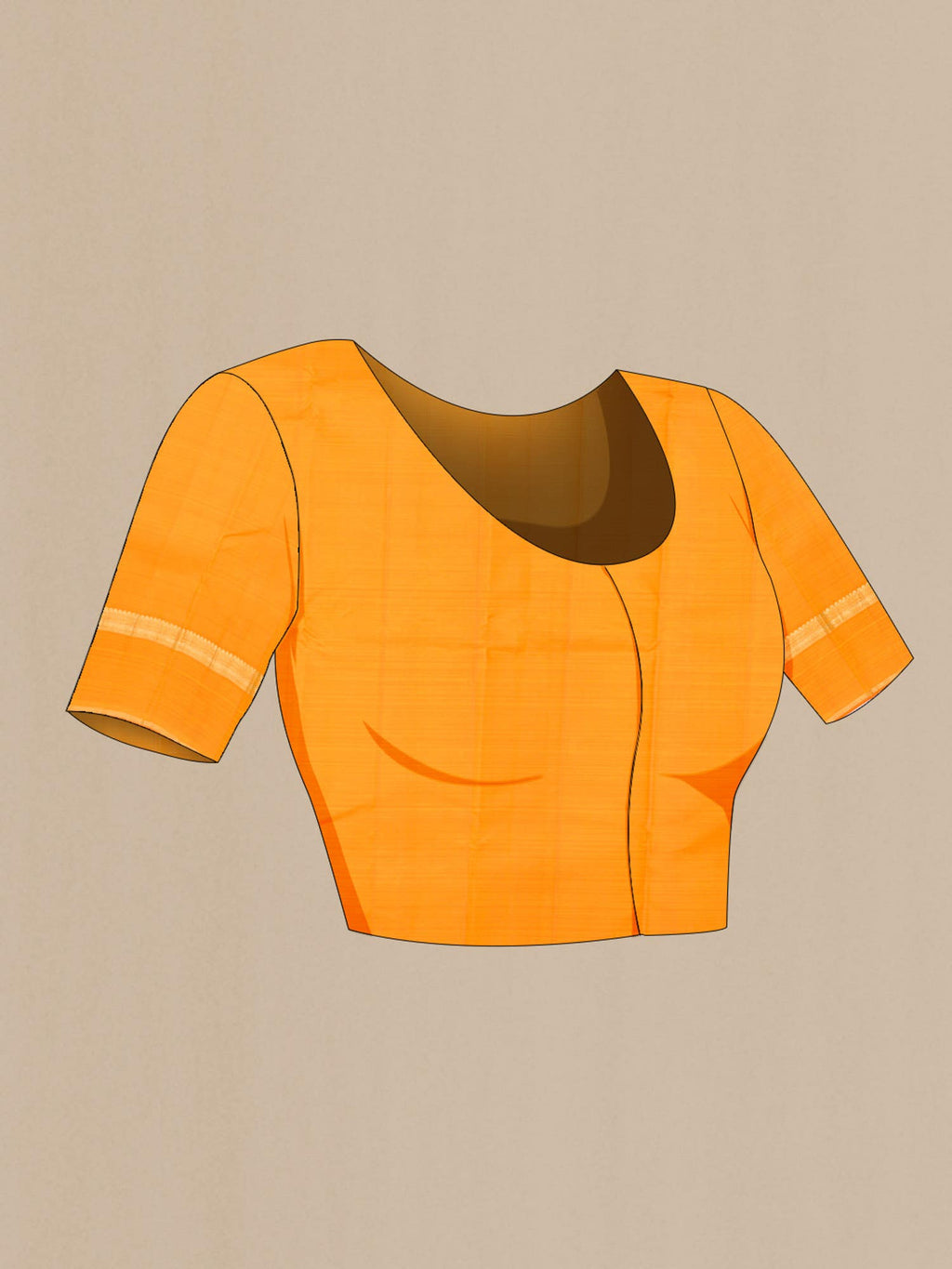Yellow Kanjivaram Silk Saree