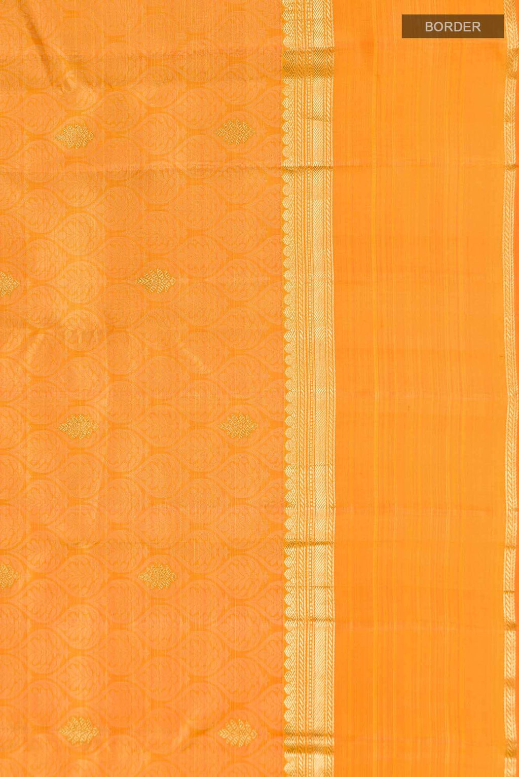 Yellow Kanjivaram Silk Saree