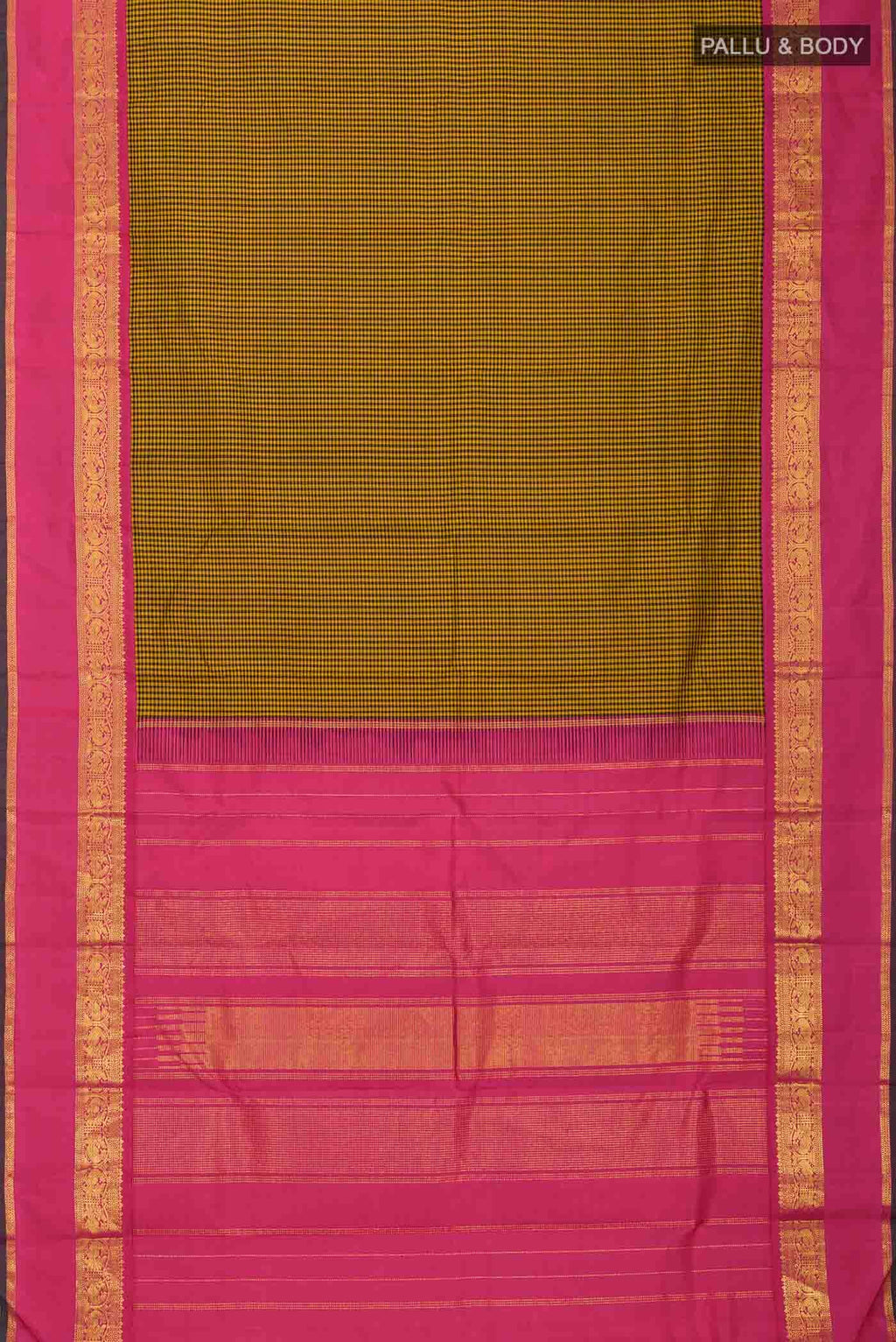 Multi Kanjivaram Silk Saree
