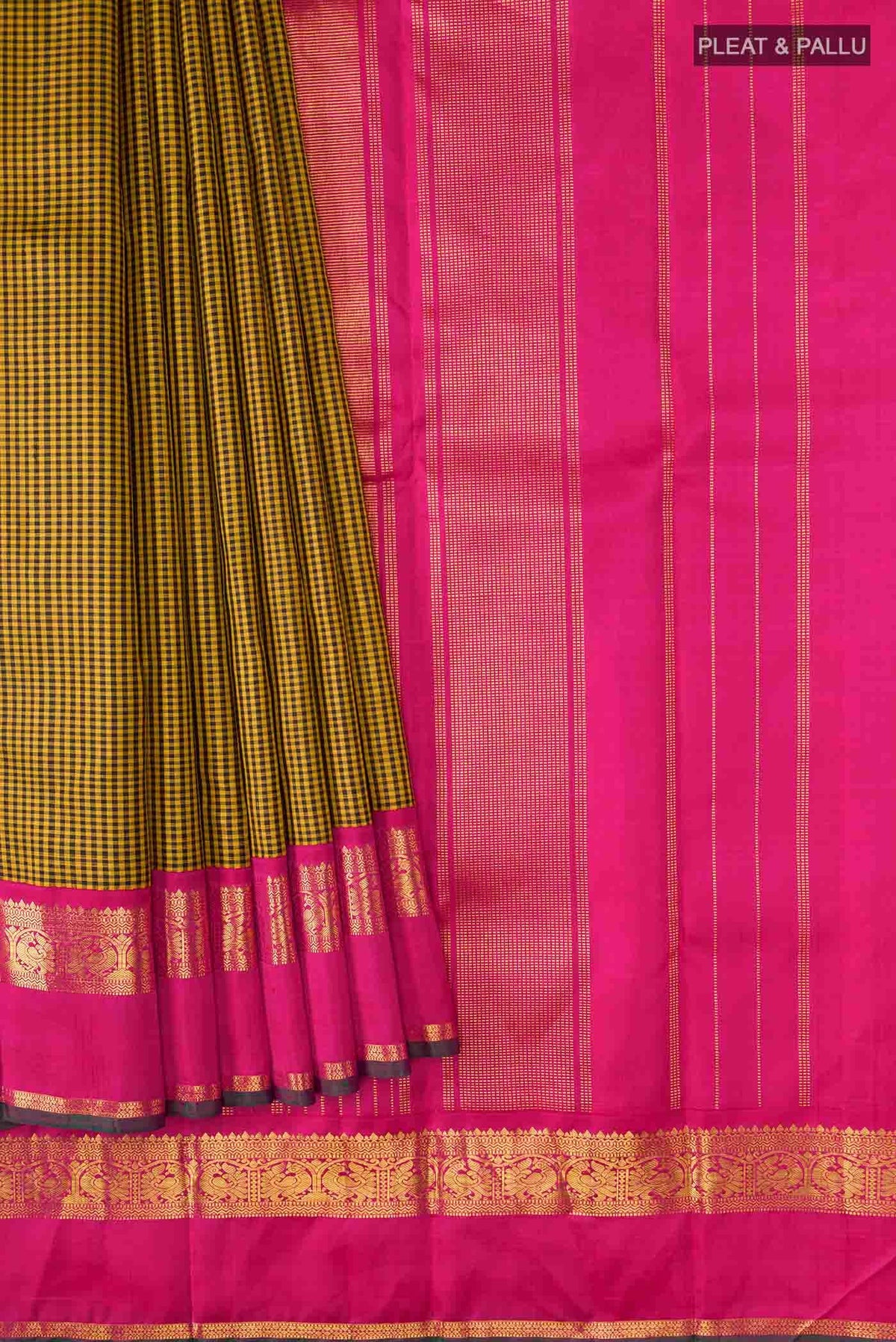 Multi Kanjivaram Silk Saree