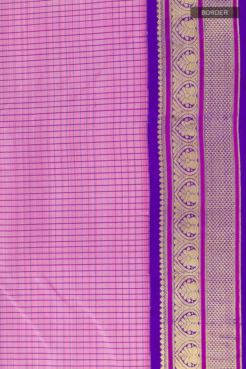 Pink Kanjivaram Silk Saree