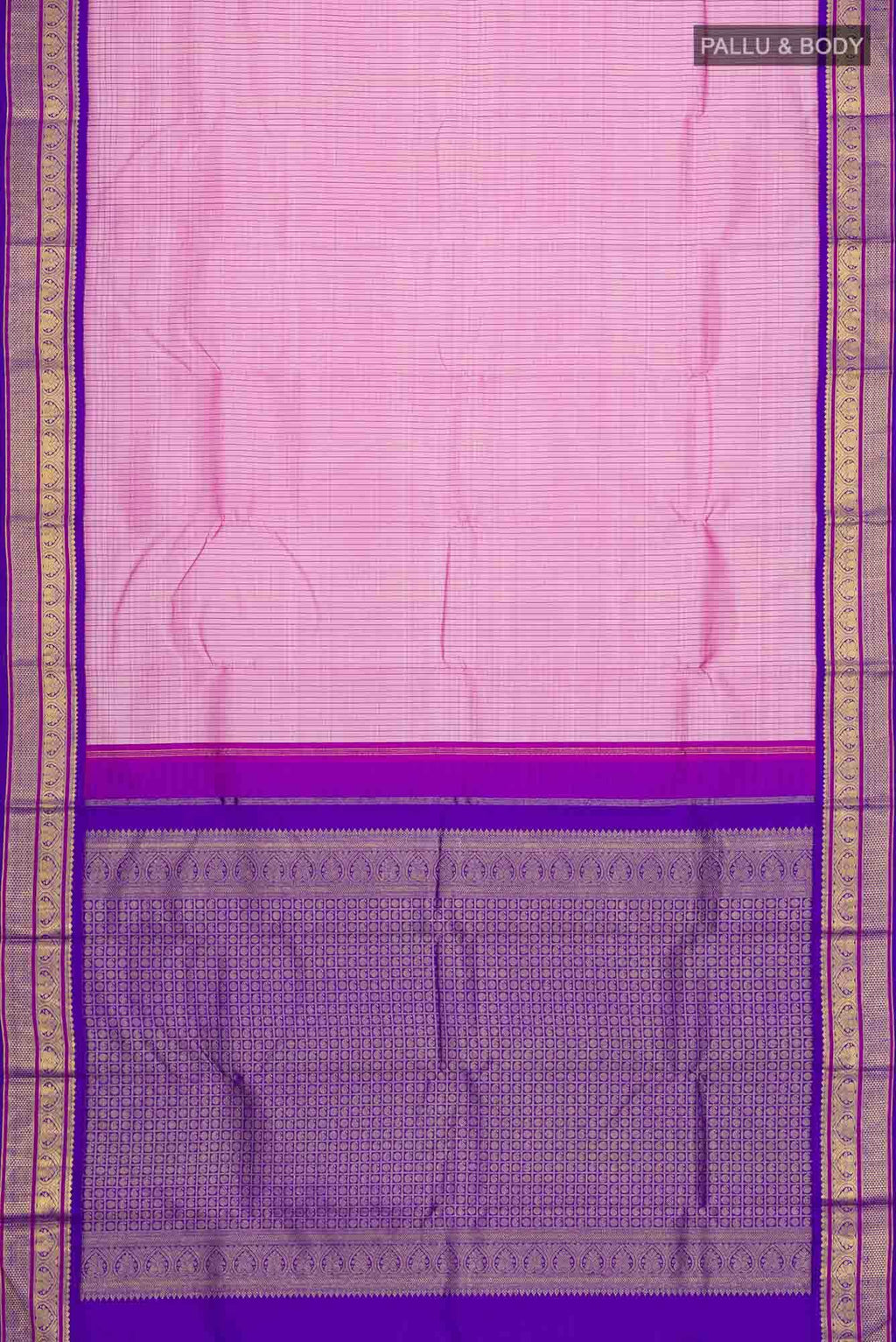 Pink Kanjivaram Silk Saree