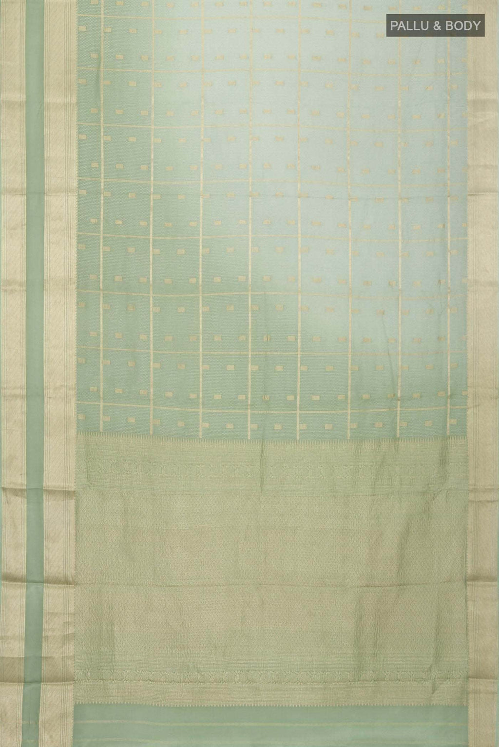 Pista Green Mysore Crepe Saree