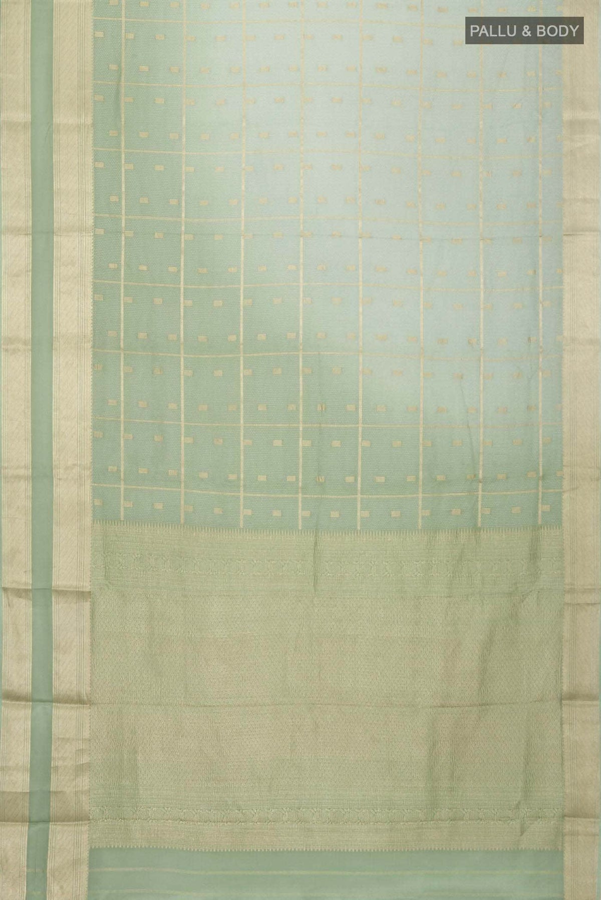 Pista Green Mysore Crepe Saree