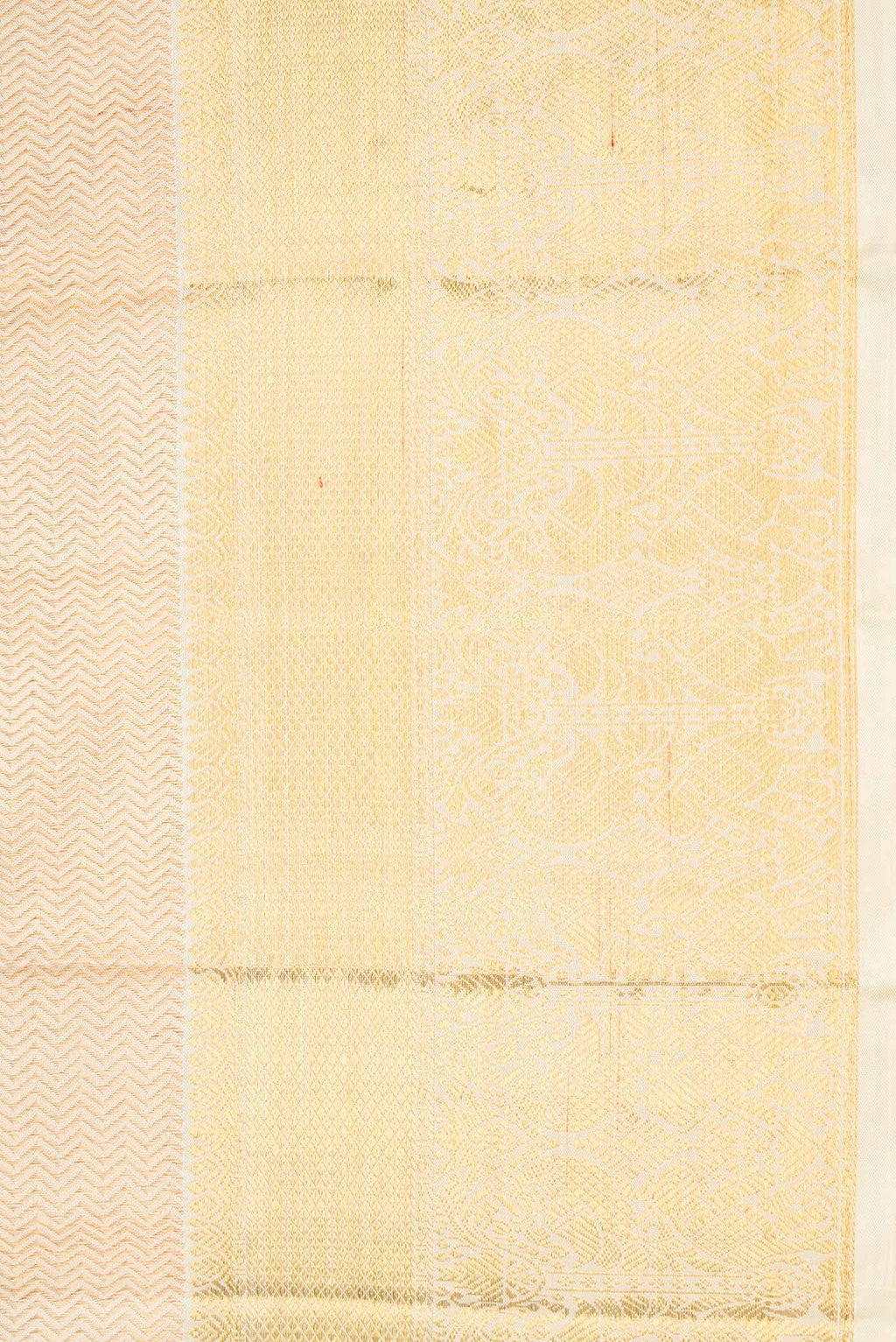 Sandal Dual Tone Kanchipuram Silk Saree
