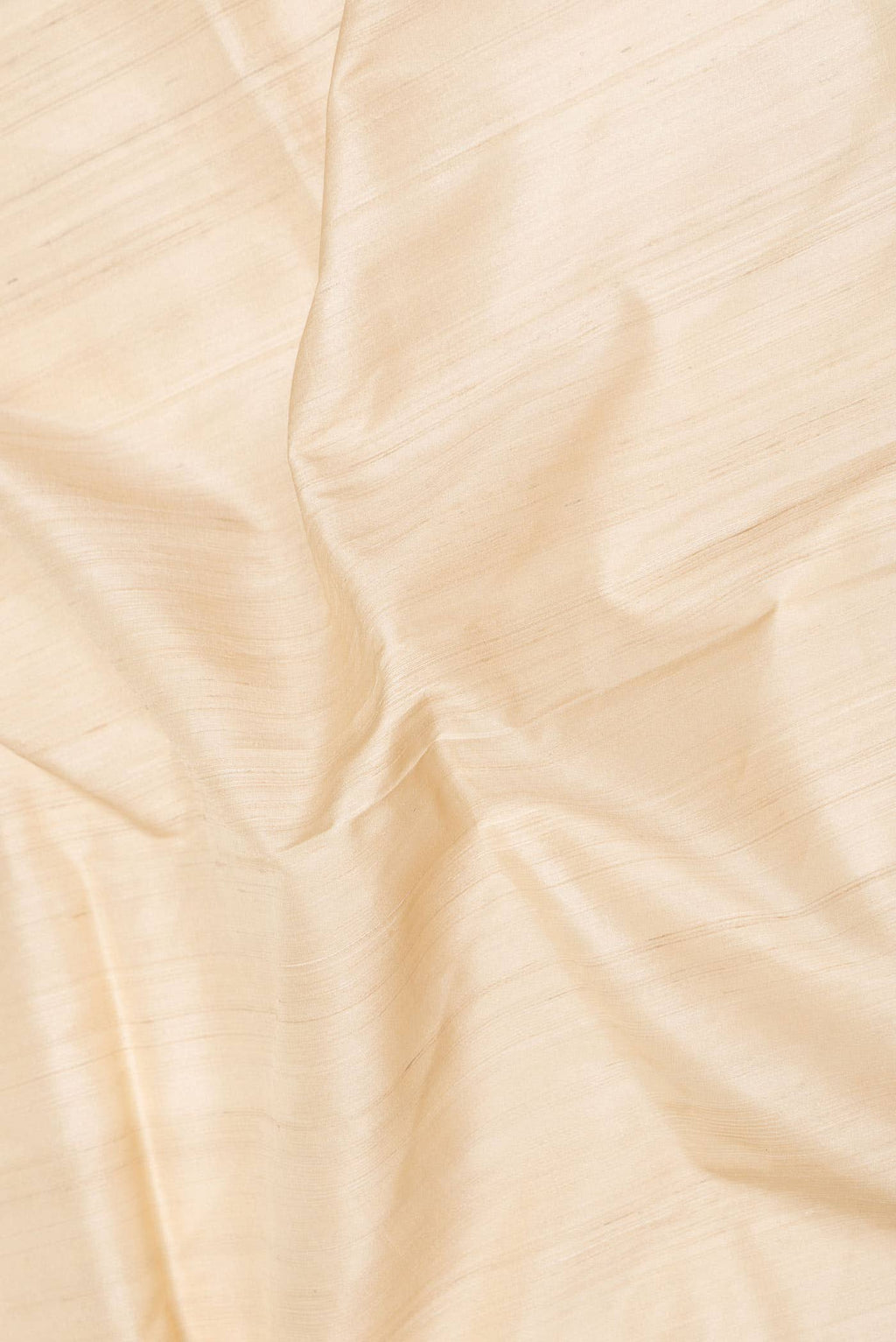 Beige Dual Tone Tussar Silk Saree