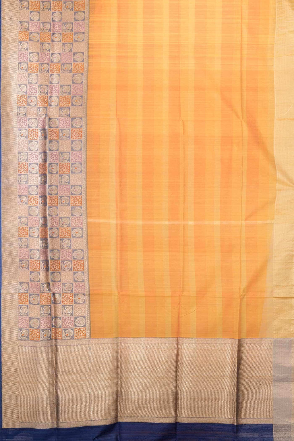 Multi Color Banarasi Silk Saree