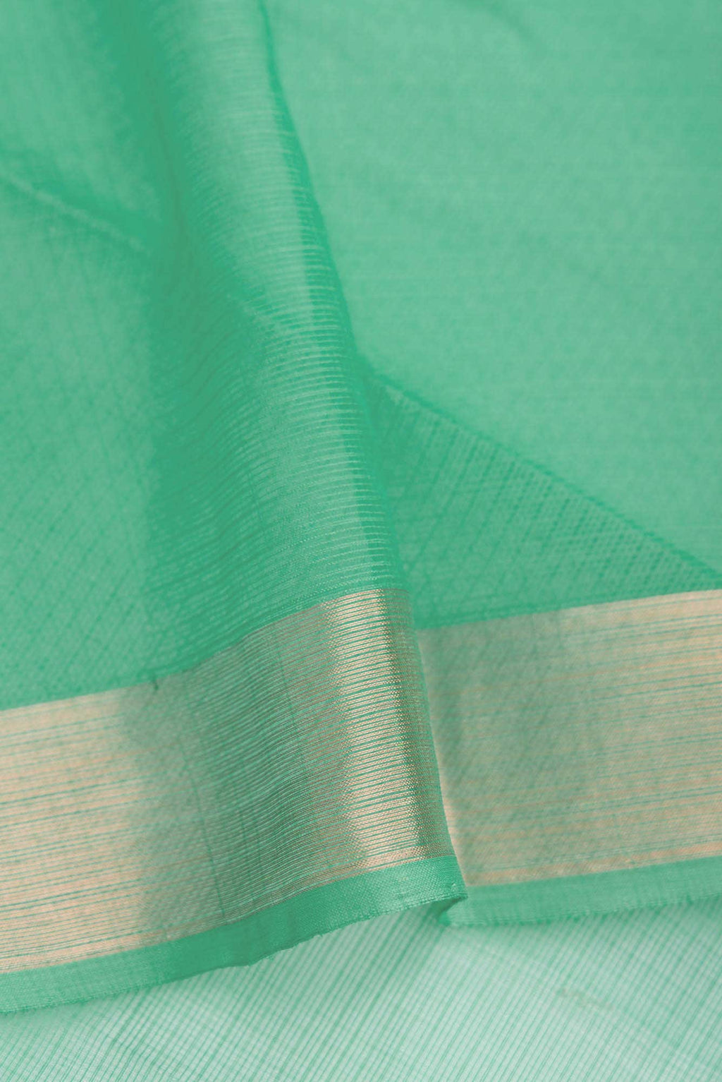 Sea Green Kota Silk Saree