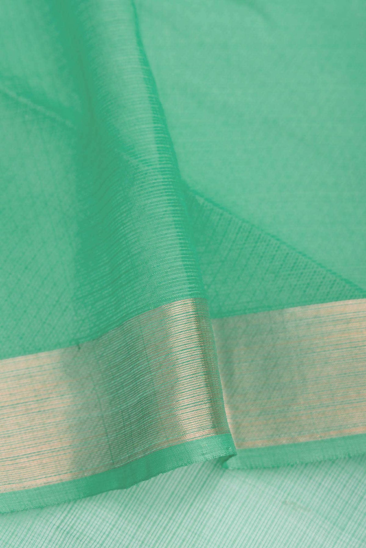 Sea Green Kota Silk Saree