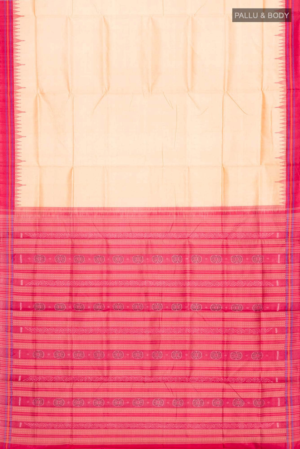 Gold Orissa Silk Saree