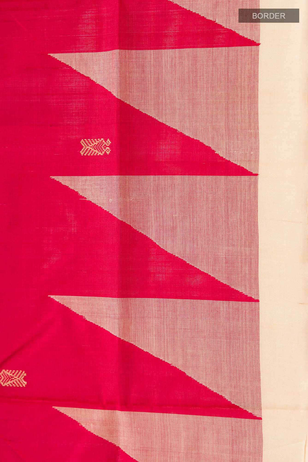Red Orissa Silk Saree