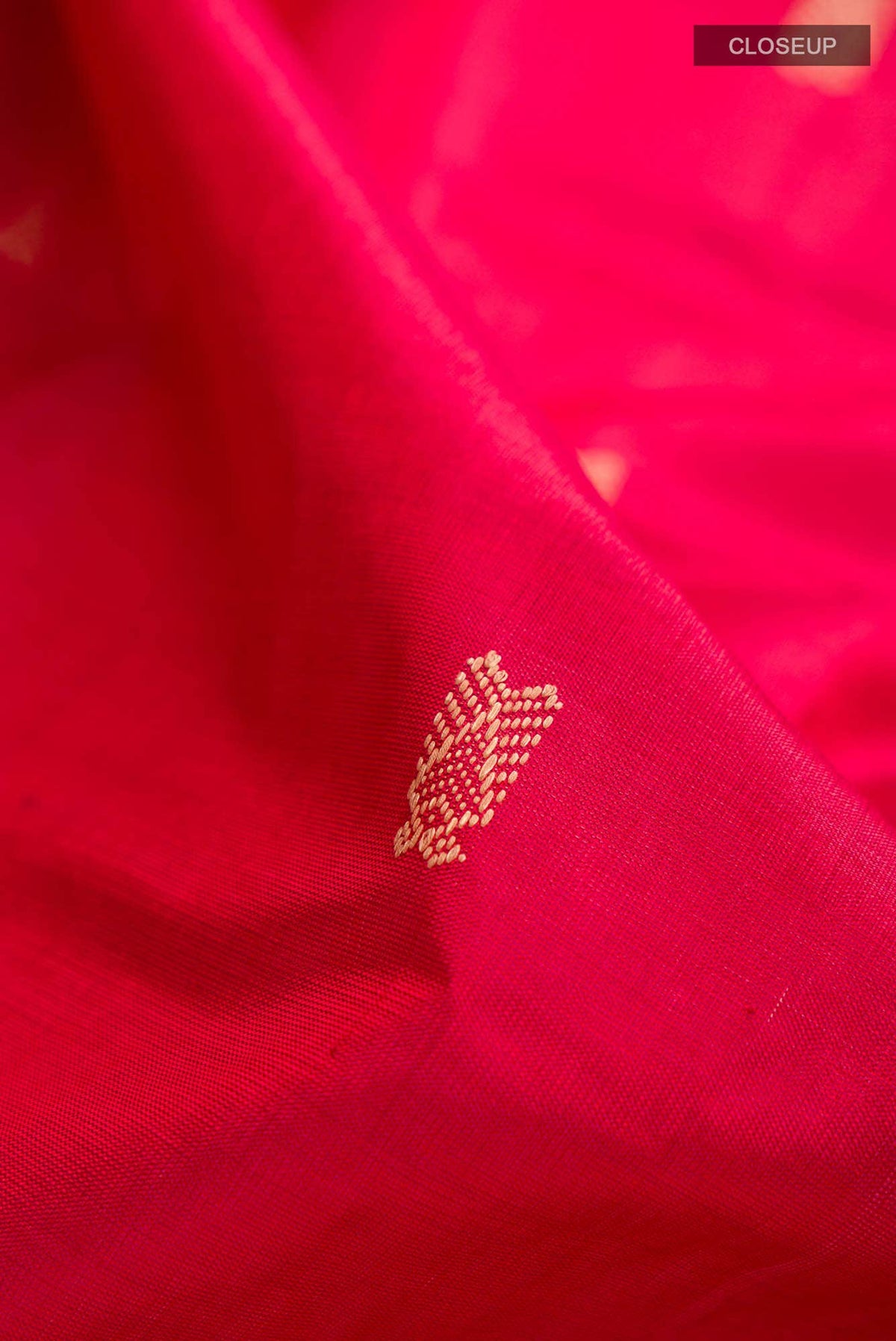 Red Orissa Silk Saree