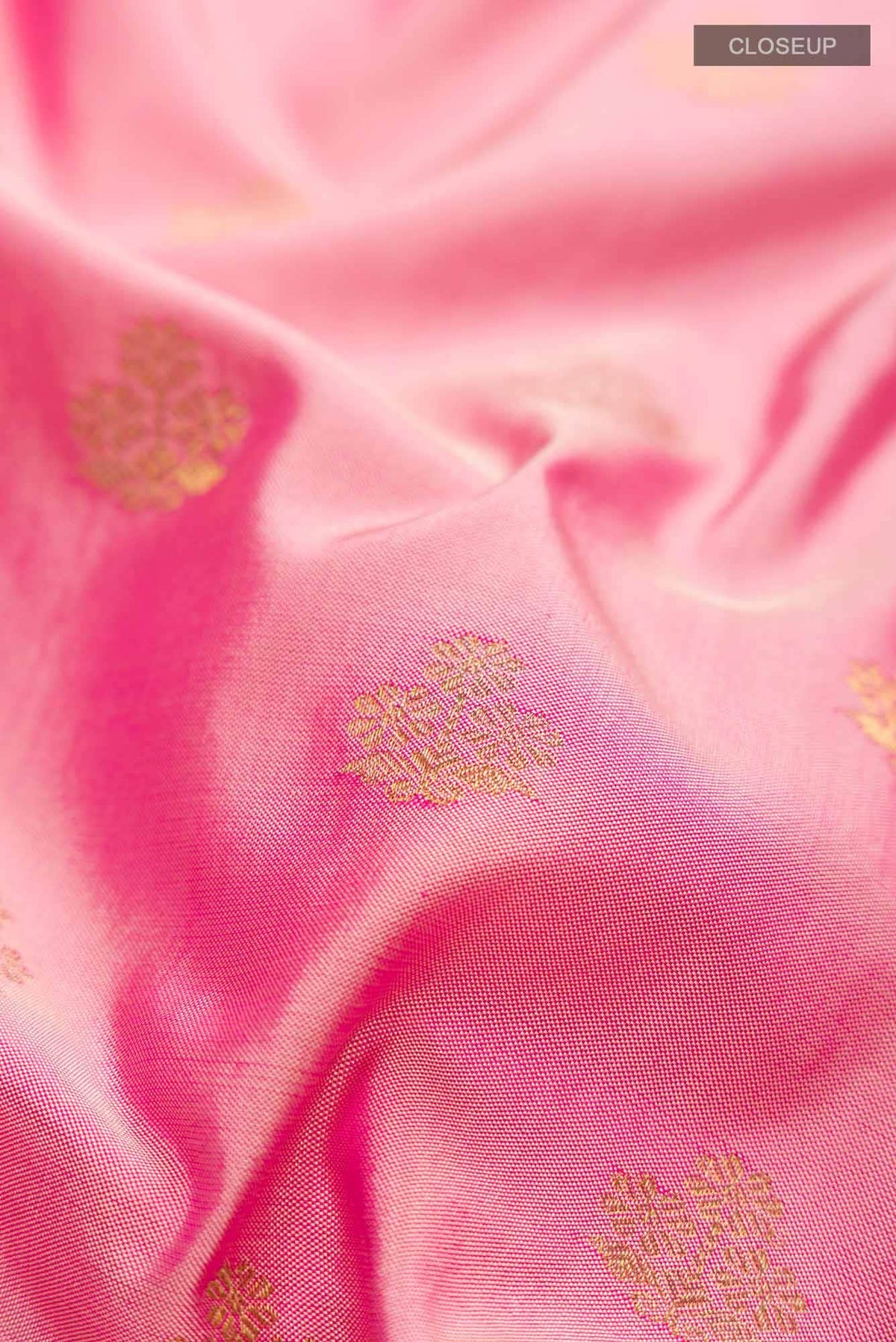Pure Silk Pure Zari Pink Paithani Saree