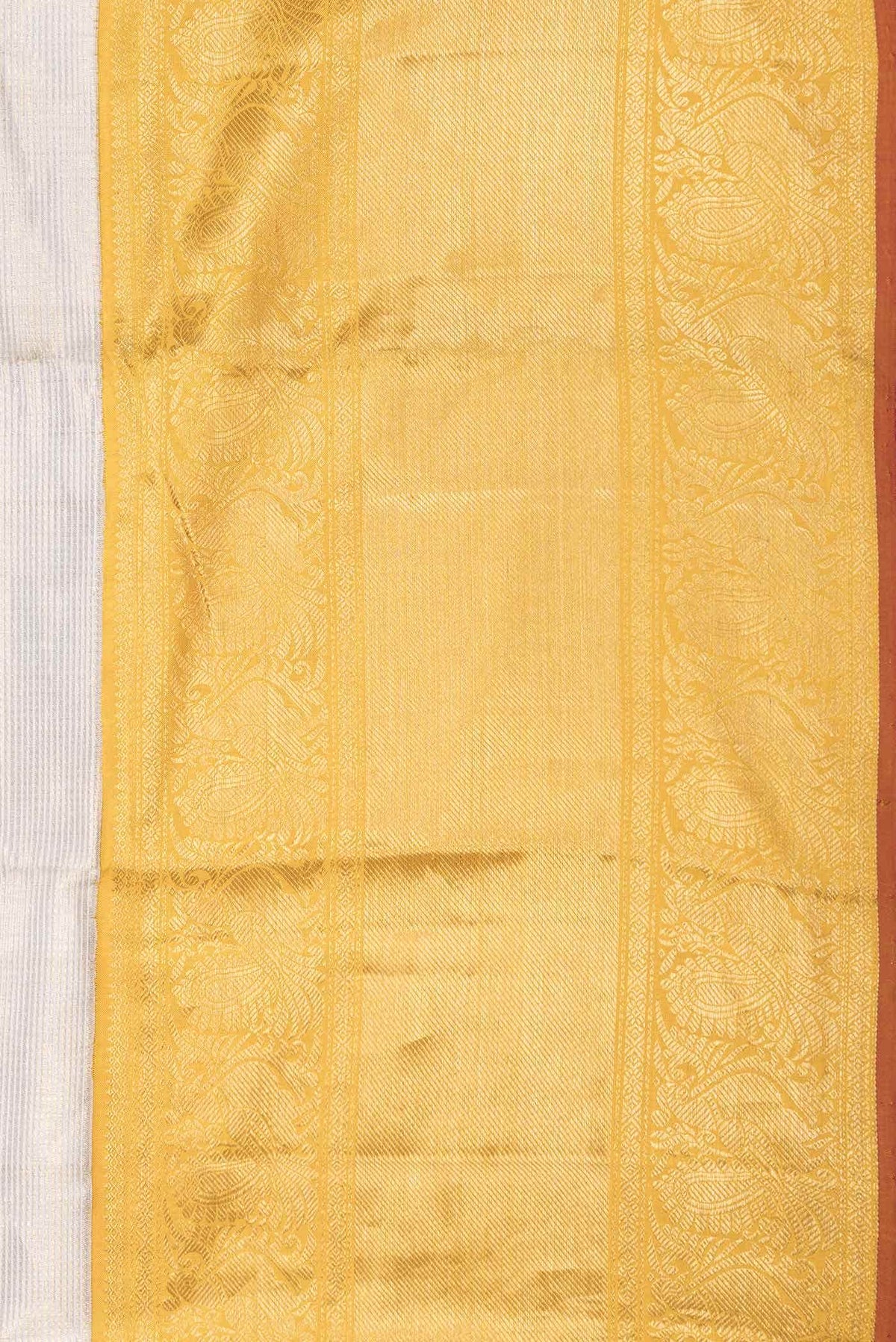 Grey Dual Tone Kanchipuram Silk Saree