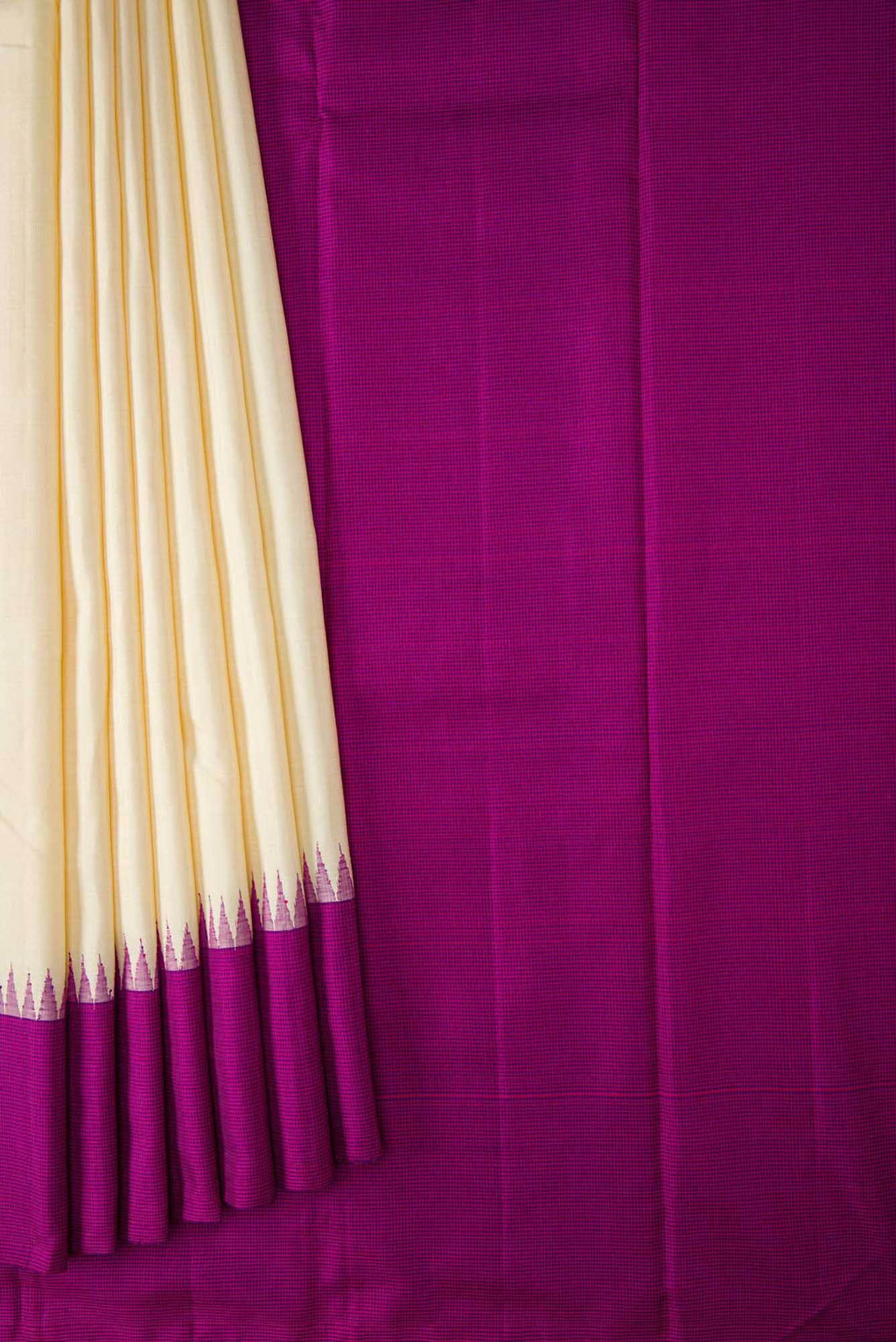 Sandal Dual Tone Kanjivaram Silk Saree