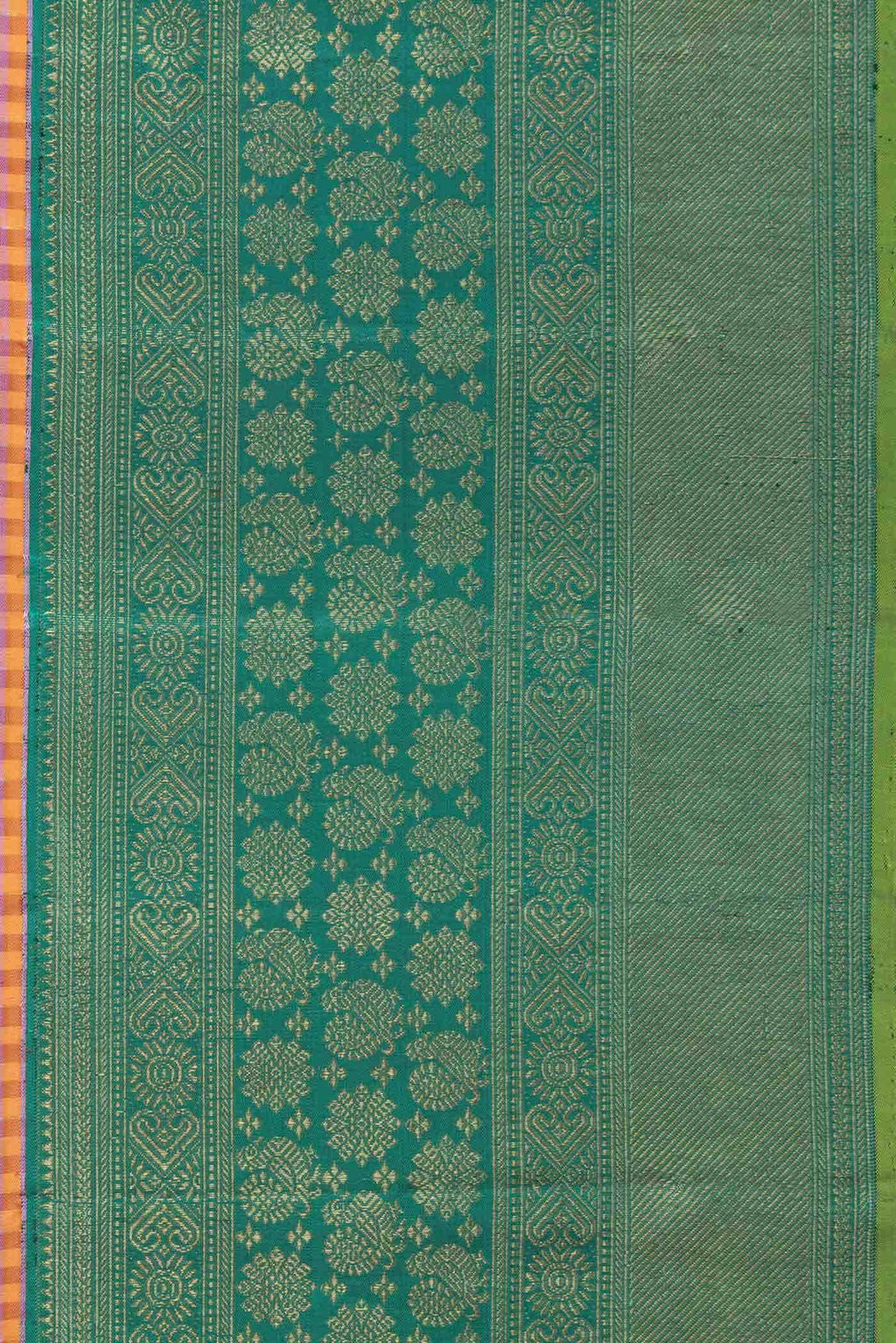 Pure Silk Pure Zari Multi Kanjivaram Saree